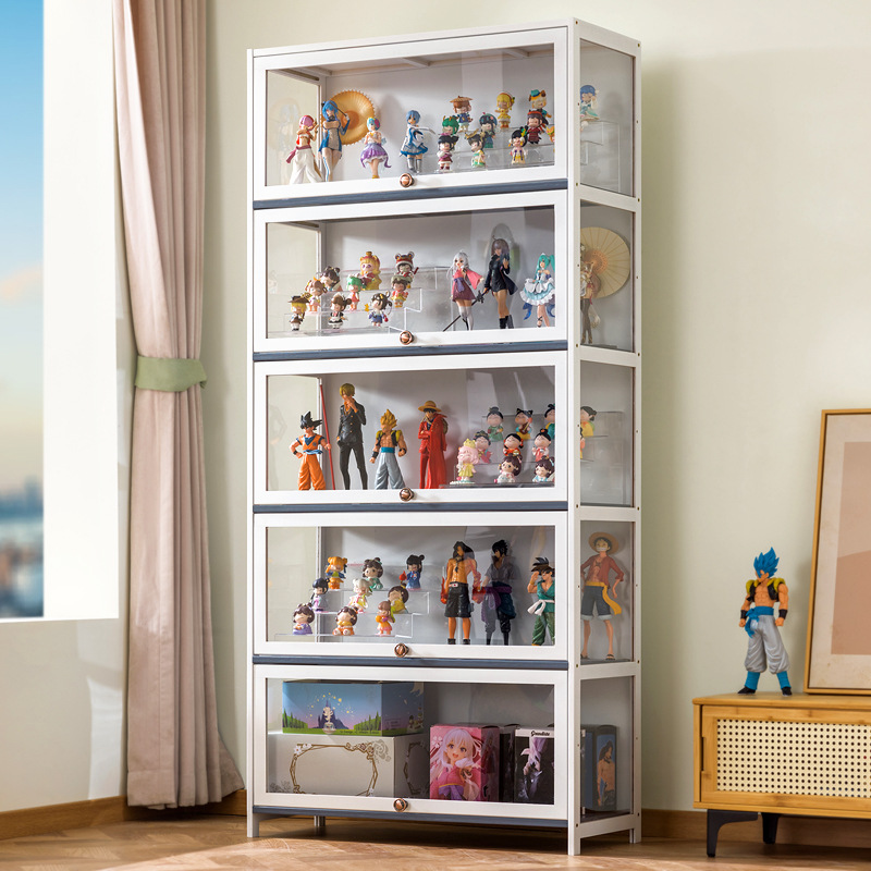 Storage & Organization - ตู้โชว์บล็อกตัวต่ออะคริลิกความละเอียดสูง, ตู้เก็บของเล่นโมเดล, ตู้เก็บของแบบใส