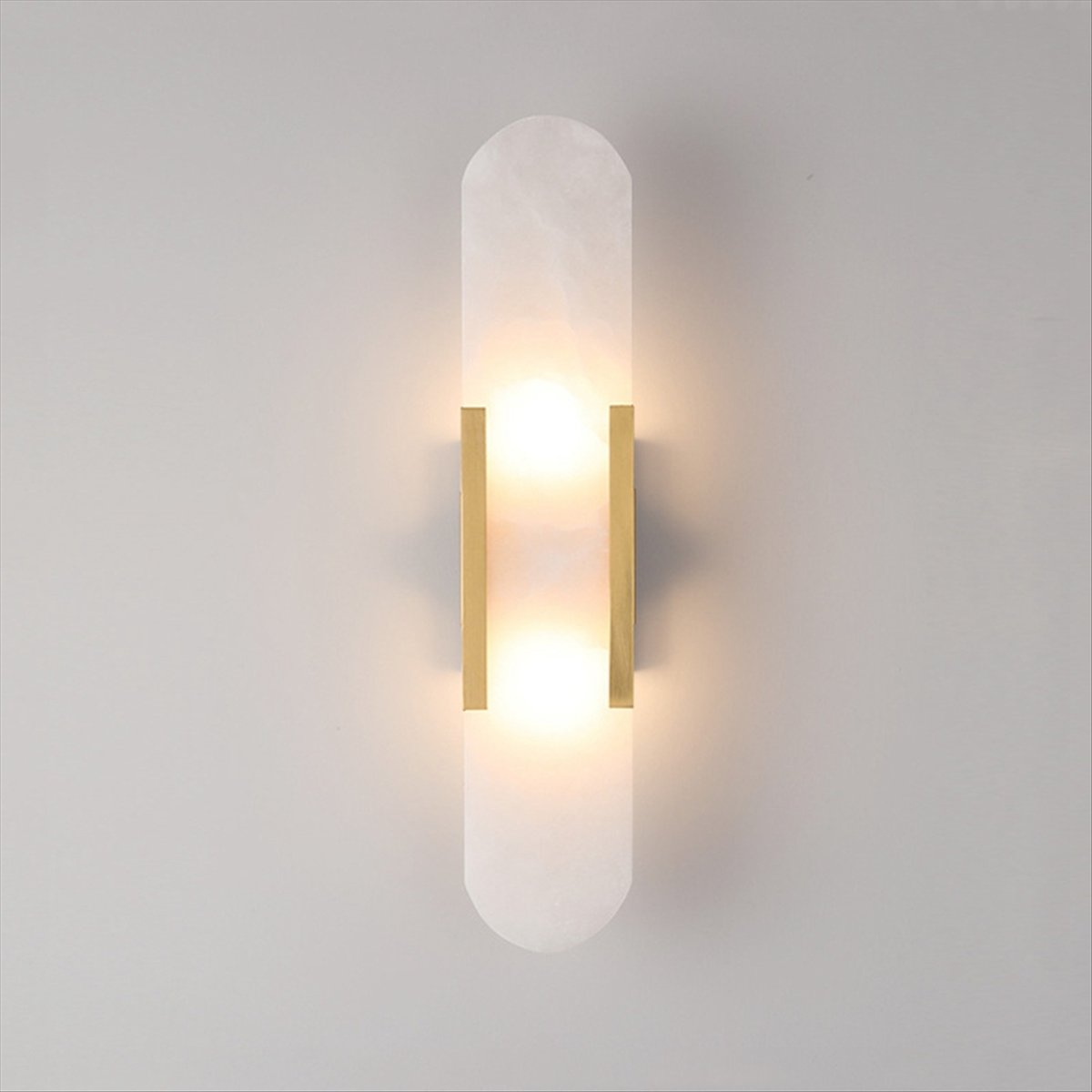 Lighting - 【~ รุ่นใหม่ FDDT】โคมไฟติดผนังหินอ่อนธรรมชาติ สำหรับตกแต่งห้องนั่งเล่น ห้องนอน ข้างเตียง