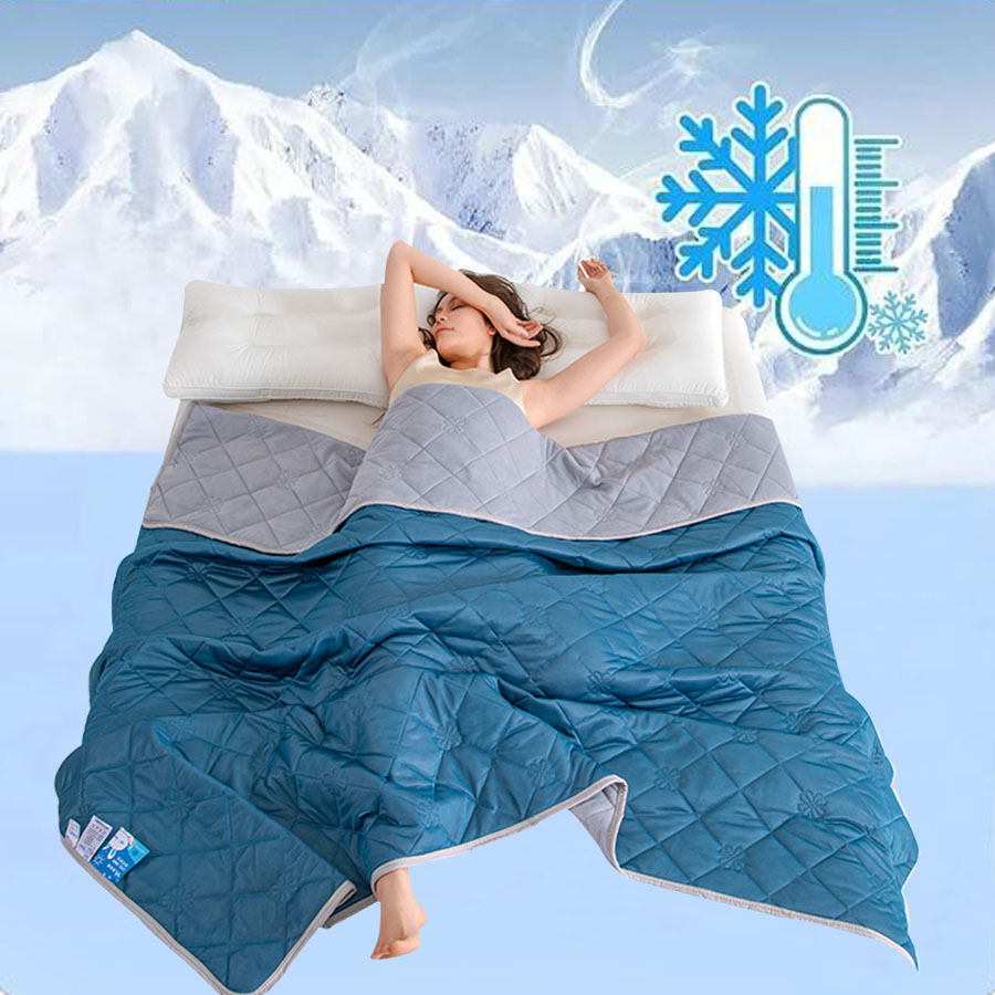 ผ้าห่มระบายความร้อนฤดูร้อนที่น - Cooling Blanket Hot Sleepers บทวิจารณ์และราคา