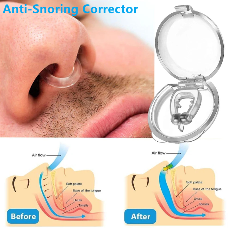 คลิปหนีบจมูกซิลิโคนแม่เหล็กป้อ - Anti Snore Contour Pillow บทวิจารณ์และราคา