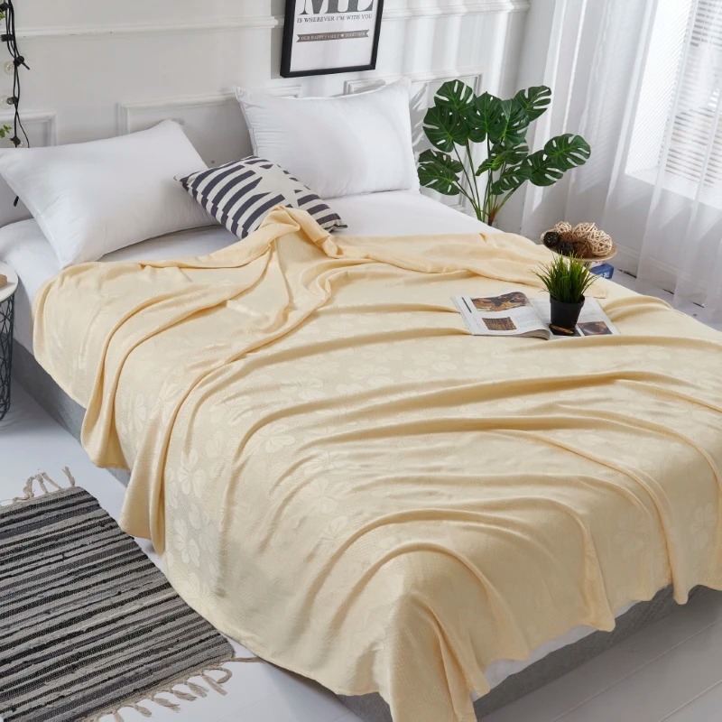 ผ้าห่มฤดูร้อนใยไผ่ 100% ระบายอ - Cooling Blanket Hot Sleepers บทวิจารณ์และราคา