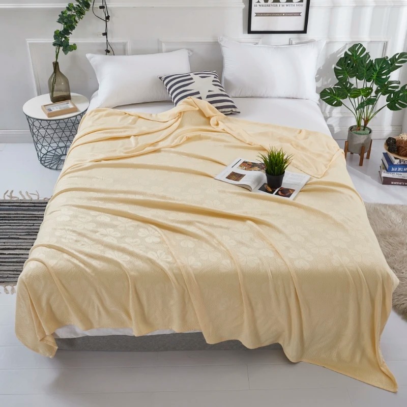 ผ้าห่มฤดูร้อนใยไผ่ 100% ระบายอ - Cooling Blanket Hot Sleepers บทวิจารณ์และราคา