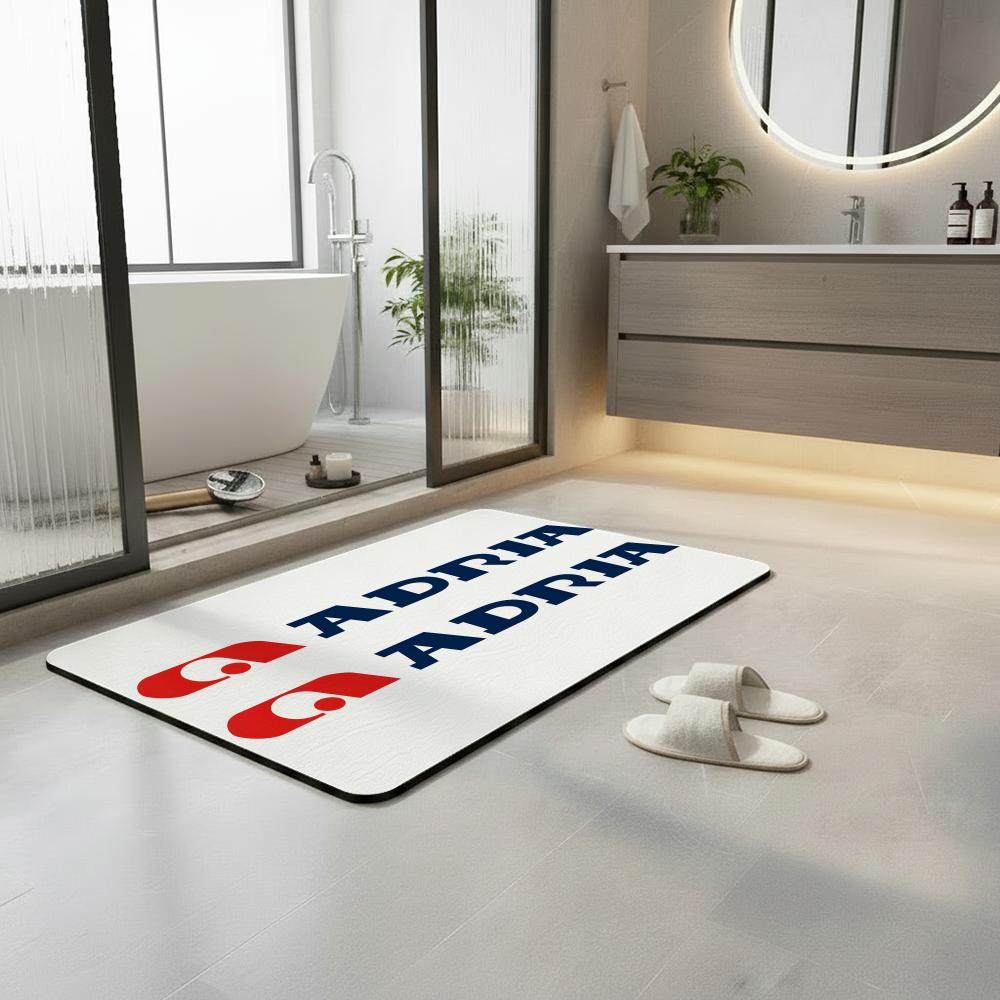 A-Adria Floor Mat แผ่นรองอาบน้ - Quick Dry Diatomite Bath Mat บทวิจารณ์และราคา