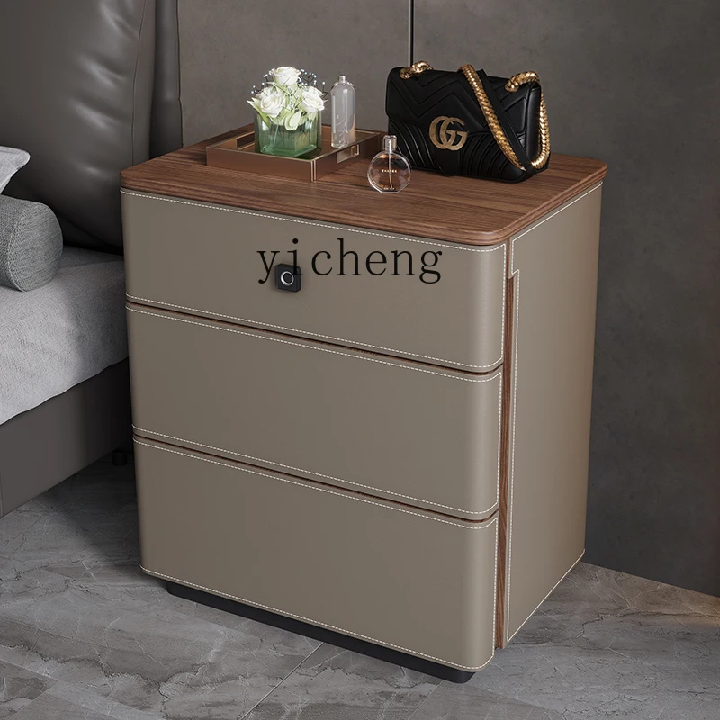 ตู้เซฟข้างเตียงหนังแท้ X5-14 พ - Storage & Organization บทวิจารณ์และราคา
