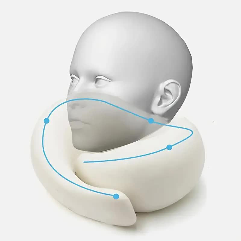 หมอนรองคอสําหรับเดินทาง หมอนรอ - Anti Snore Contour Pillow บทวิจารณ์และราคา
