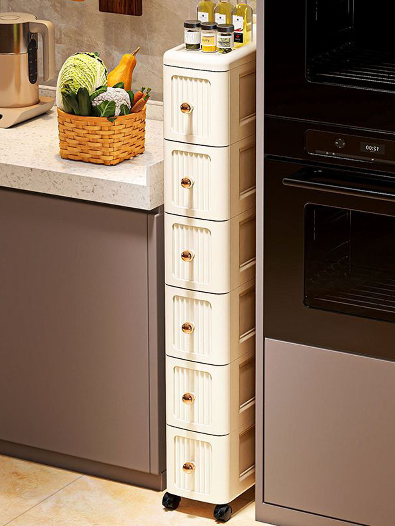 ตู้เก็บของแบบมีช่องว่างกว้าง 1 - Storage & Organization บทวิจารณ์และราคา