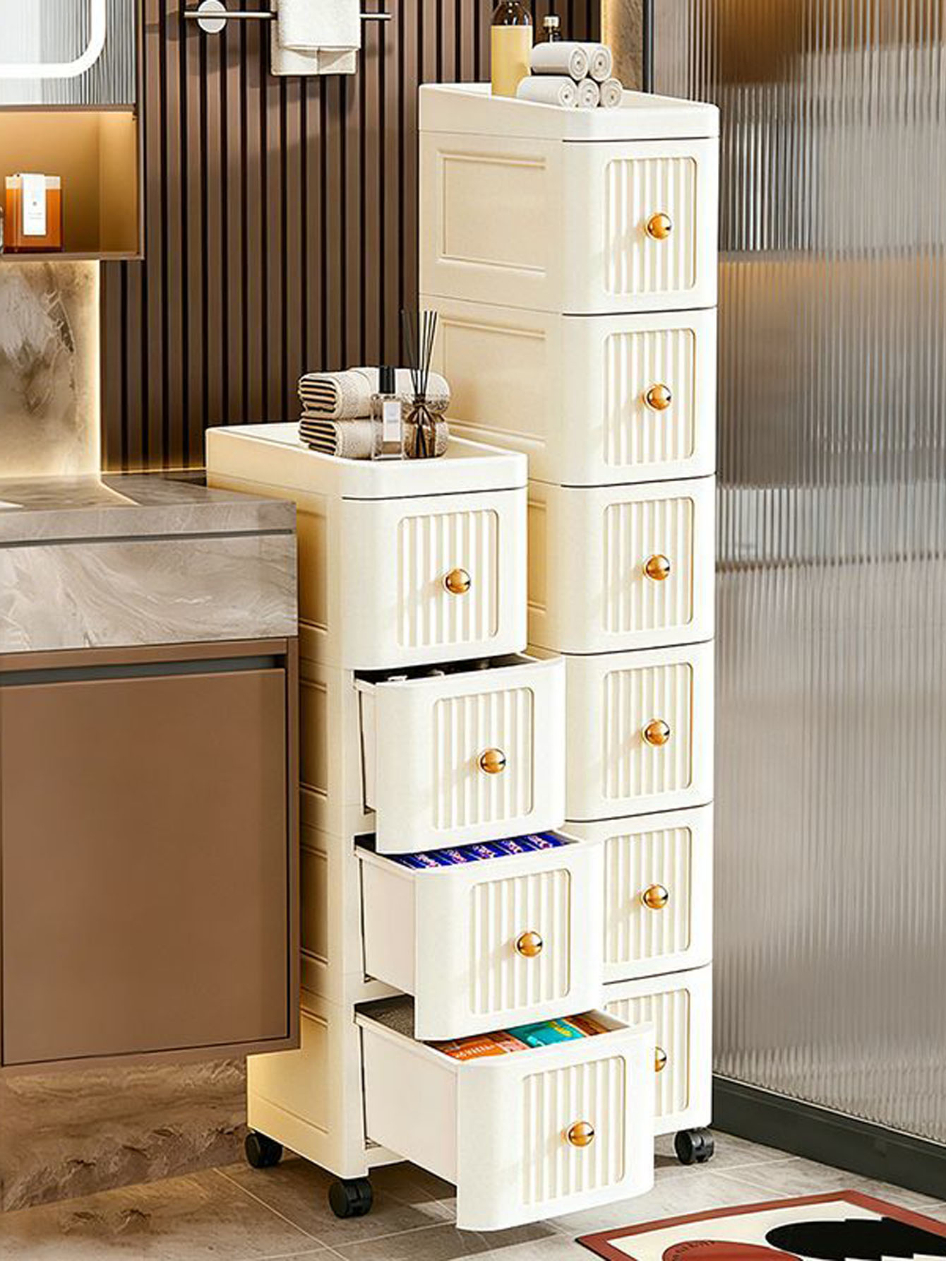 ตู้เก็บของแบบมีช่องว่างกว้าง 1 - Storage & Organization บทวิจารณ์และราคา