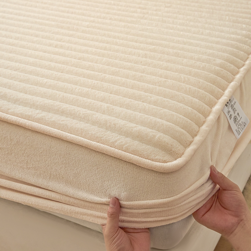 ชุดผ้าปูที่นอนขนกระต่ายเทียมสำ - Fitted Bed Sheets Deep Pocket บทวิจารณ์และราคา