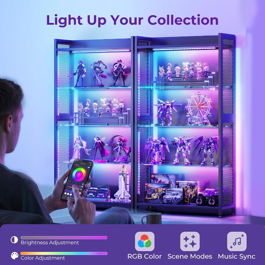 ตู้โชว์พร้อมชั้นวางกระจก, ตู้โ - Lighting บทวิจารณ์และราคา