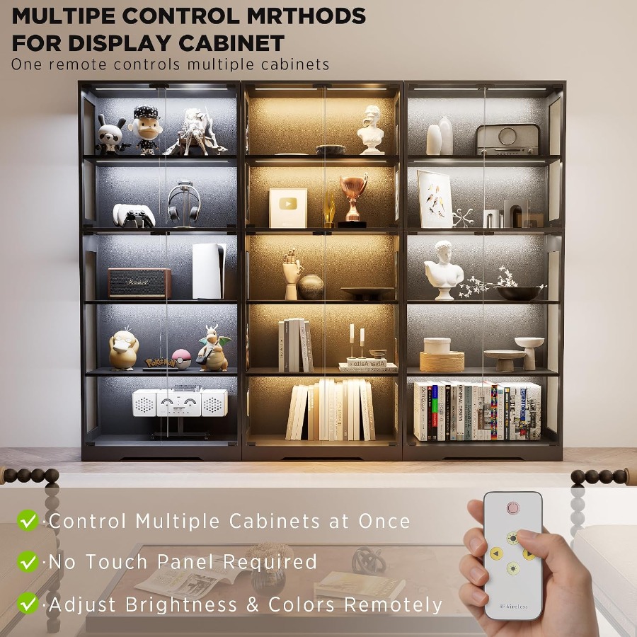 ตู้โชว์ขนาด 65 นิ้ว พร้อมประตู - Lighting บทวิจารณ์และราคา
