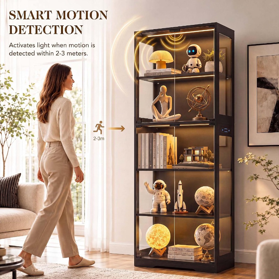 ตู้โชว์ขนาด 65 นิ้ว พร้อมประตู - Lighting บทวิจารณ์และราคา